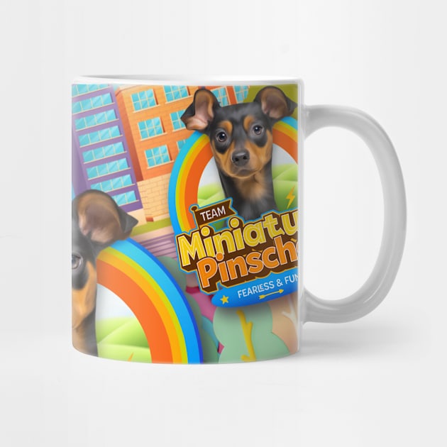 Miniature Pinscher Puppy by Puppy & cute